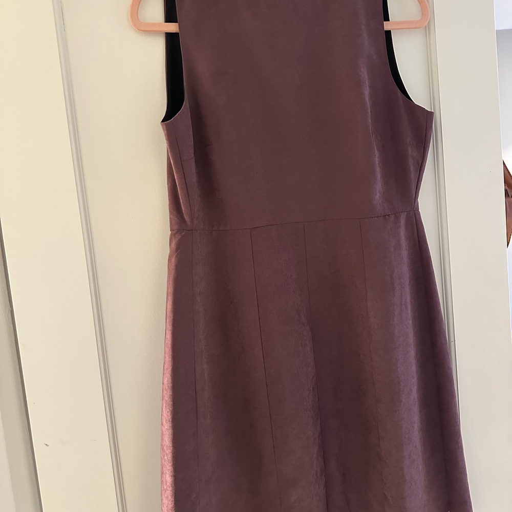 Elegant Mauve Mini Dress